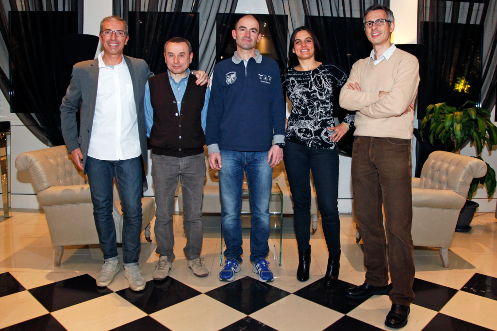 Da sinistra il Presidente Paolino Nobile, il Vice Presidente Daniele Masetti e i Consiglieri Stefano Nobili, Francesca Roni e Giacomo Ori.